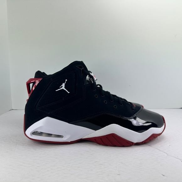 Nike Air Jordan B'Loyal Bred Black Gym Red Sneakers 315317-026 Men's Sizes - Picture 10 of 12